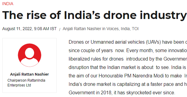 The rise of India’s drone industry: 5 trends to watch out for